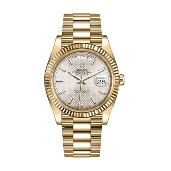 rolex-day-date-228238-n-yellow-gold-silver-diagonal-dial-replica_jpg.webp