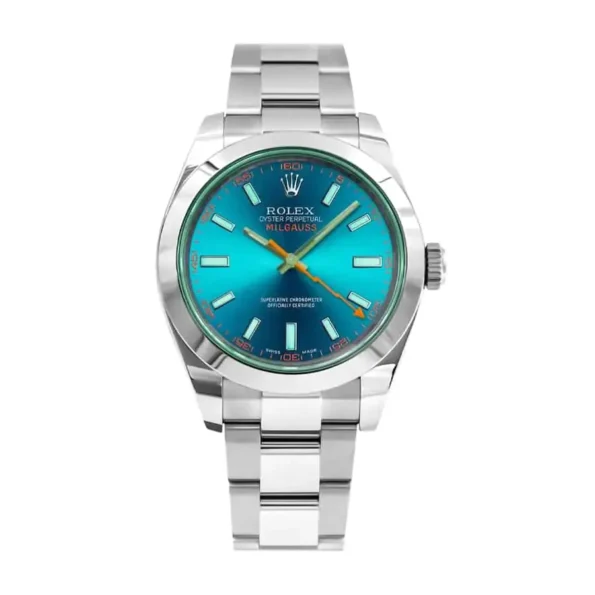 rolex-milgauss-blue-dial-green-crystal-116400gv-oyster-replica_jpg.webp